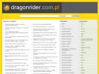 Miniatura strony dragonrider.com.pl