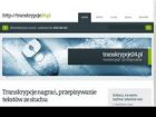 Miniatura strony transkrypcje24.pl