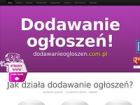 Miniatura strony dodawanieogloszen.com.pl