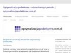 Miniatura strony optymalizacjapodatkowa.com.pl