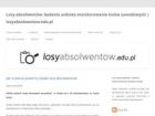 Miniatura strony losyabsolwentow.edu.pl