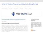 Miniatura strony mba-studia.edu.pl