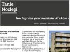 Miniatura strony noclegipracownicze.krakow.pl