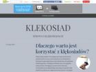 Miniatura strony klekosiad.blog.onet.pl