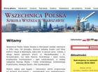 Miniatura strony wszechnicapolska.edu.pl