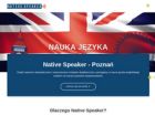 Miniatura strony native-speaker-poznan.pl
