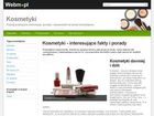 Miniatura strony kosmetyki.webm.pl