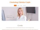 Miniatura strony ginekologzaleska-gajek.pl