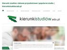 Miniatura strony kierunkistudiów.edu.pl