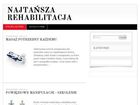 Miniatura strony najtansza-rehabilitacja.pl