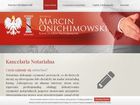 Miniatura strony onichimowski.pl