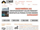 Miniatura strony domar.biz.pl