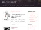 Miniatura strony detektywistyczny.net