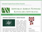 Miniatura strony adriannowicki.pl