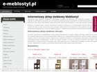 Miniatura strony e-meblostyl.pl