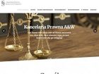 Miniatura strony kancelariaprawna-aw.pl