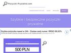Miniatura strony pozyczki-prywatne.com