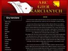 Miniatura strony abc-gier-karcianych.kasyno-gier.pl
