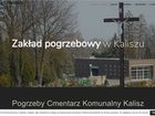 Miniatura strony pogrzebycmentarzkomunalny.pl