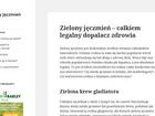 Miniatura strony zielonyjeczmien.com.pl
