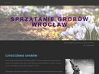 Miniatura strony sprzataniegrobow.wroclaw.pl