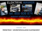 Miniatura strony wawer-elektryk.pl