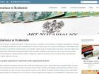 Miniatura strony notariuszwkrakowie.eu