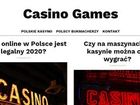 Miniatura strony casinogames.pl