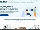 Miniatura strony wypozyczalniamilmed.pl
