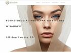 Miniatura strony kosmetologiasanok.pl