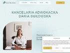 Miniatura strony adwokat-dbukowska.pl